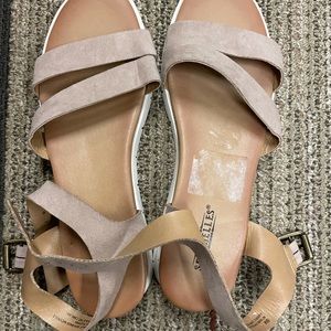 Anthropologie Seychelles Pisces Suede Sandals 8